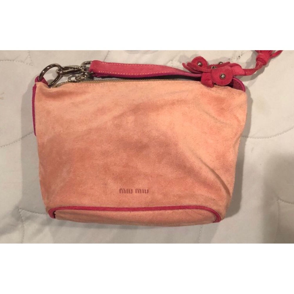 Miu Miu Suede mini hobo